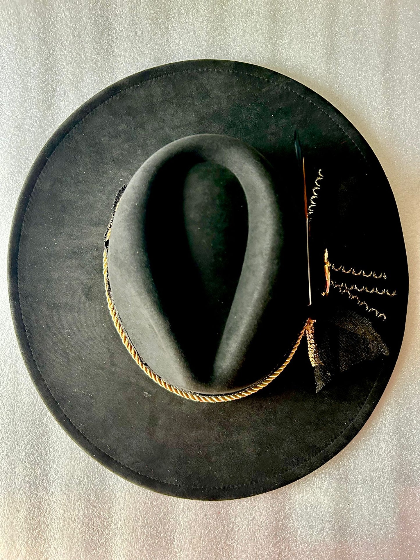 Bullion Noir Fedora - Ready to Rock