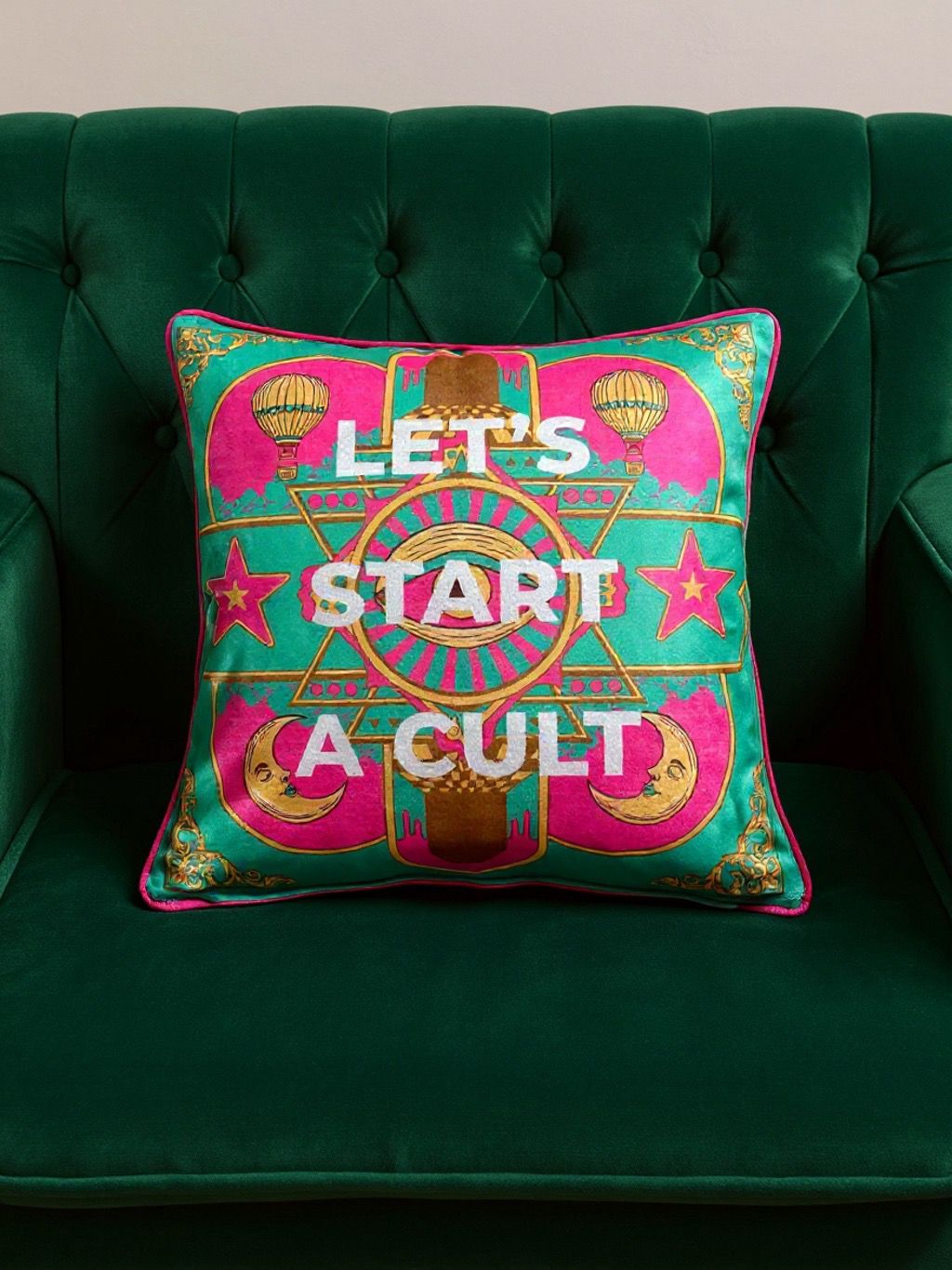 Let's Start A Cult: Haus of Rayment Limited Edition Cushion