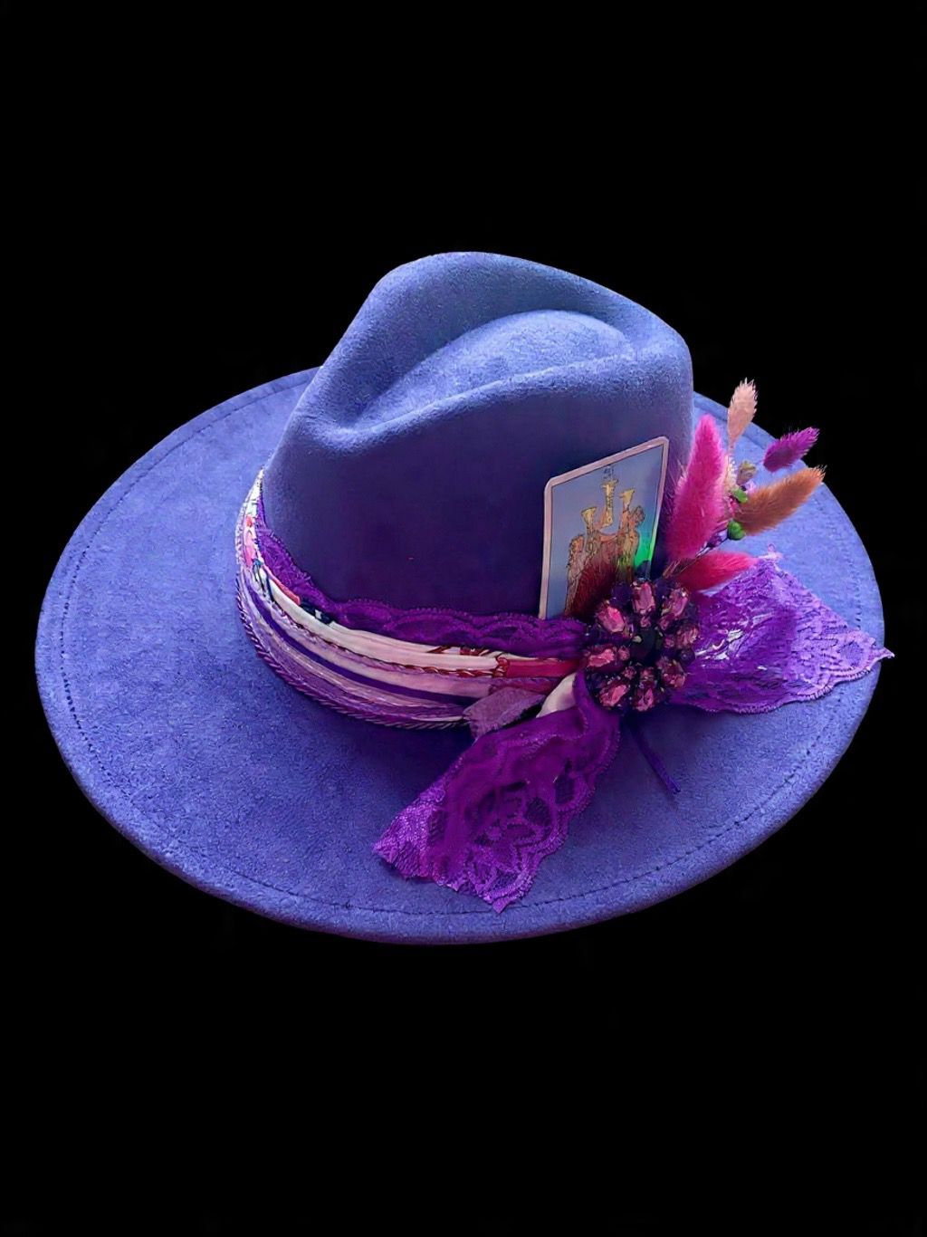 Purple Reign Fedora - Rule Your Kingdom