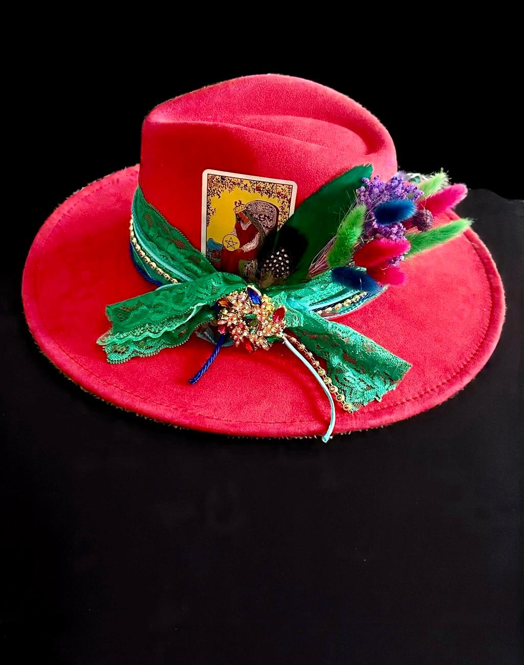 Scarlet Vixen: Opulent Dreams Fedora
