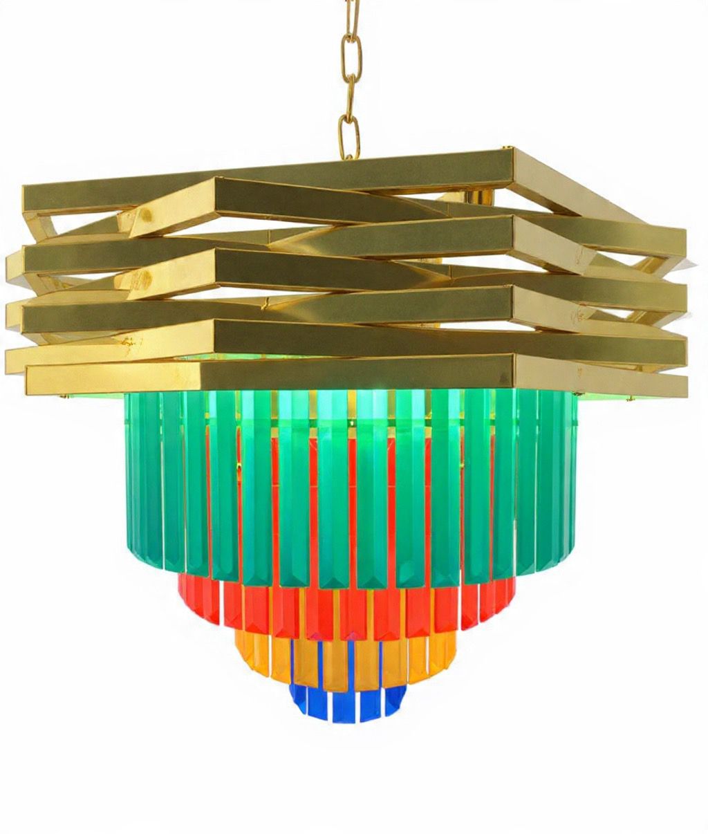 Introducing Opulent Roulette Maximalist Chandelier