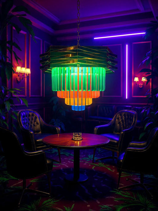 Introducing Opulent Roulette Maximalist Chandelier