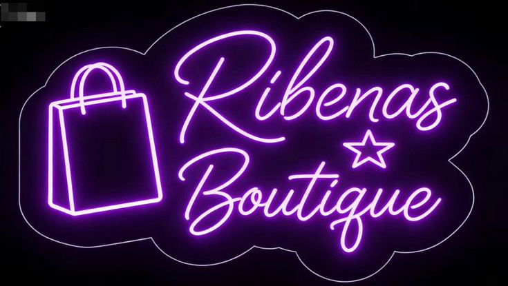 Ribena's Boutique Custom Neon Sign