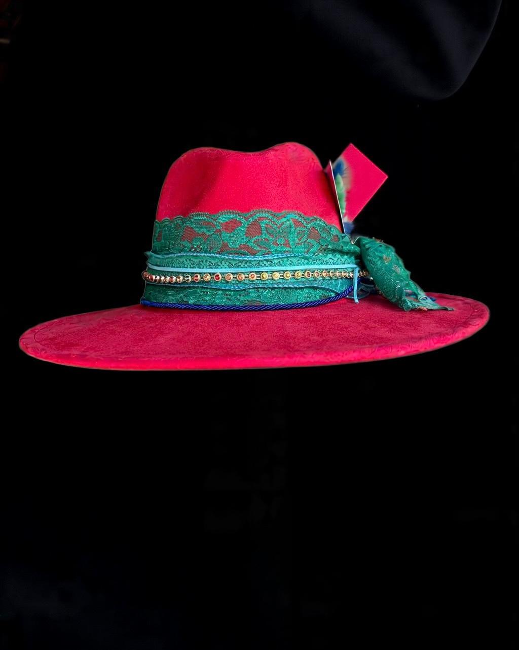Scarlet Vixen: Opulent Dreams Fedora