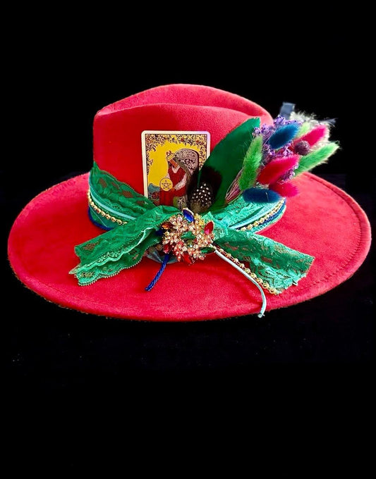 Scarlet Vixen: Opulent Dreams Fedora
