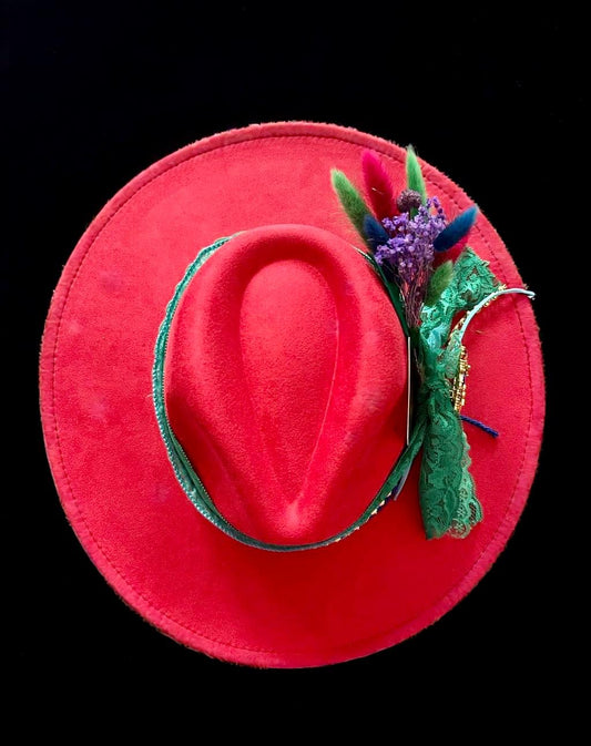 Scarlet Vixen: Opulent Dreams Fedora