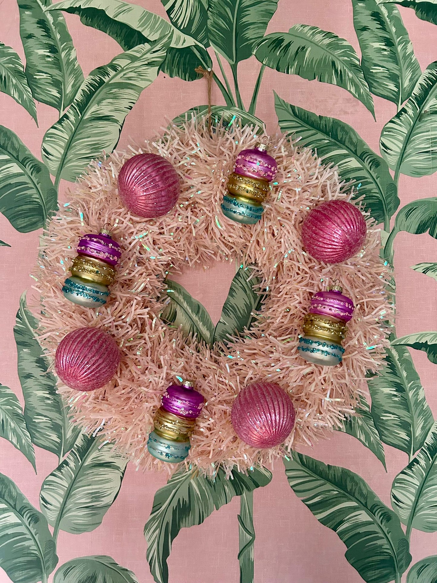 Time for Tea Christmas Wreath