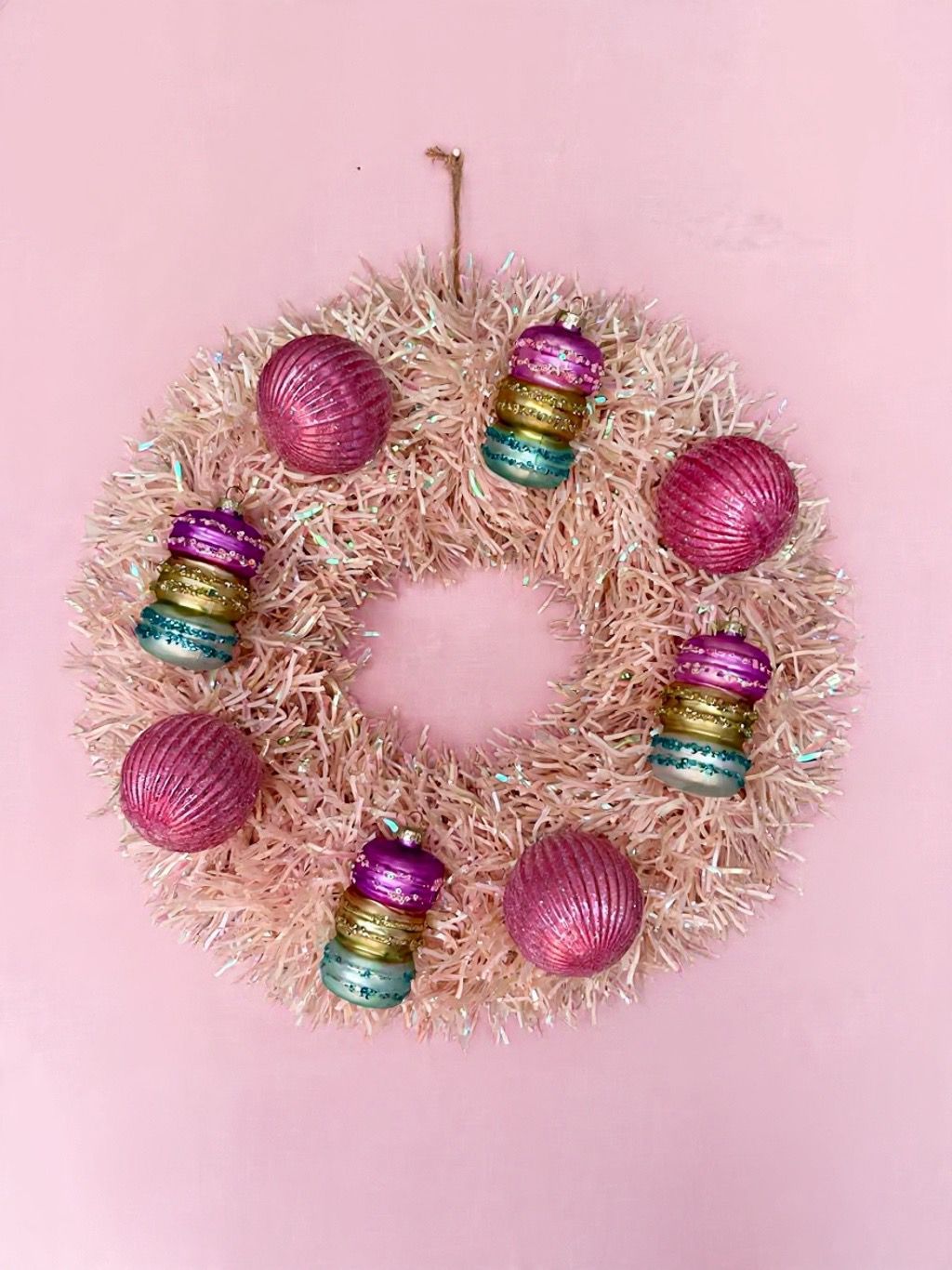 Time for Tea Christmas Wreath